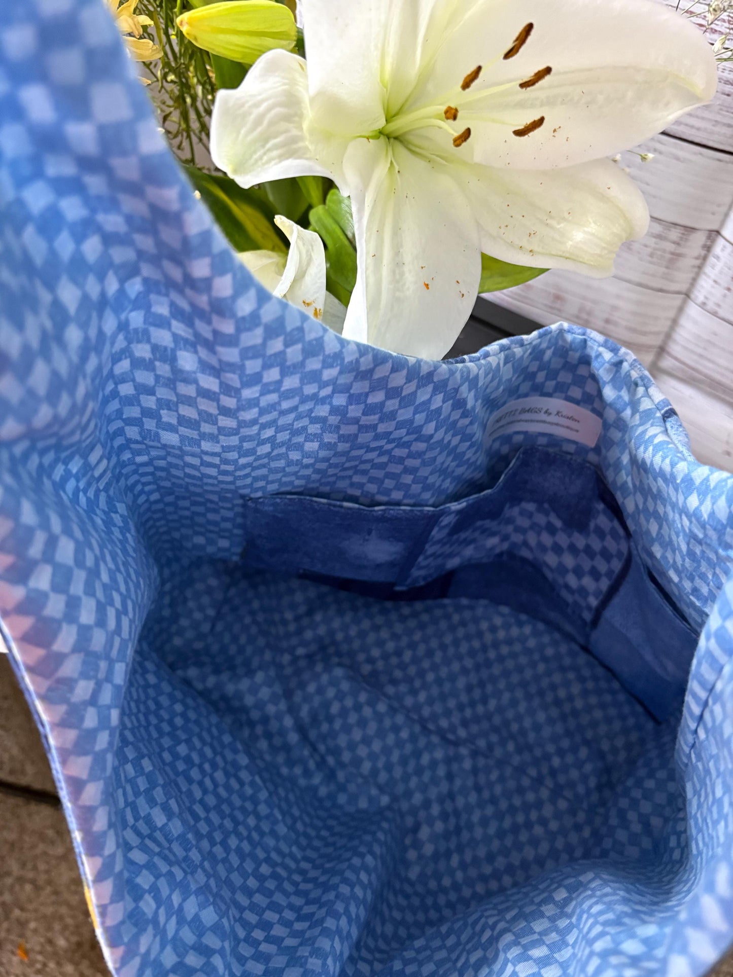 Denim Patchwork Hobo Bag