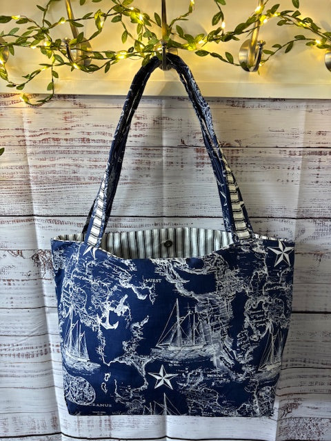 Nautical Sailboat Bag