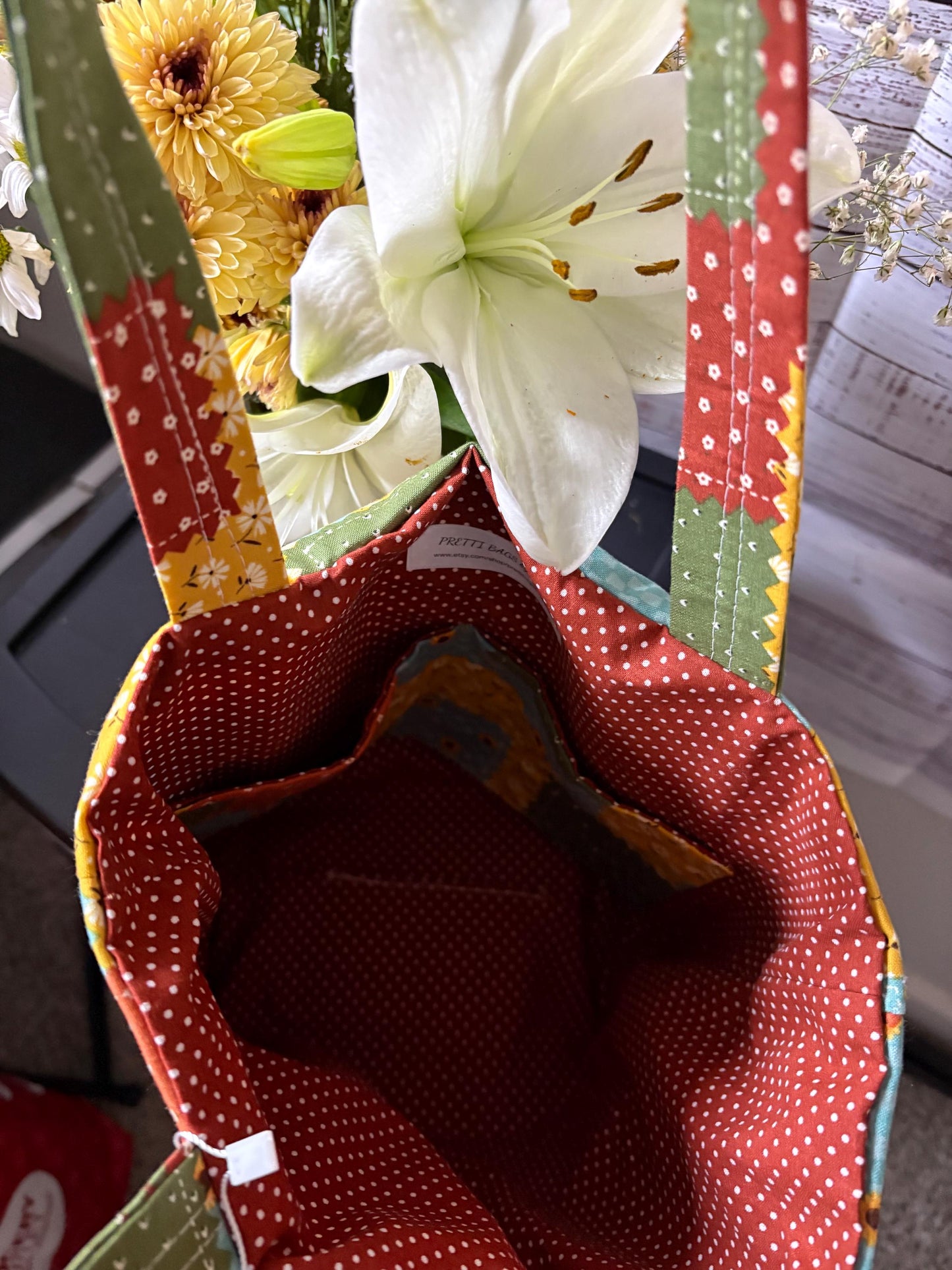 Autumn Patchwork Bag