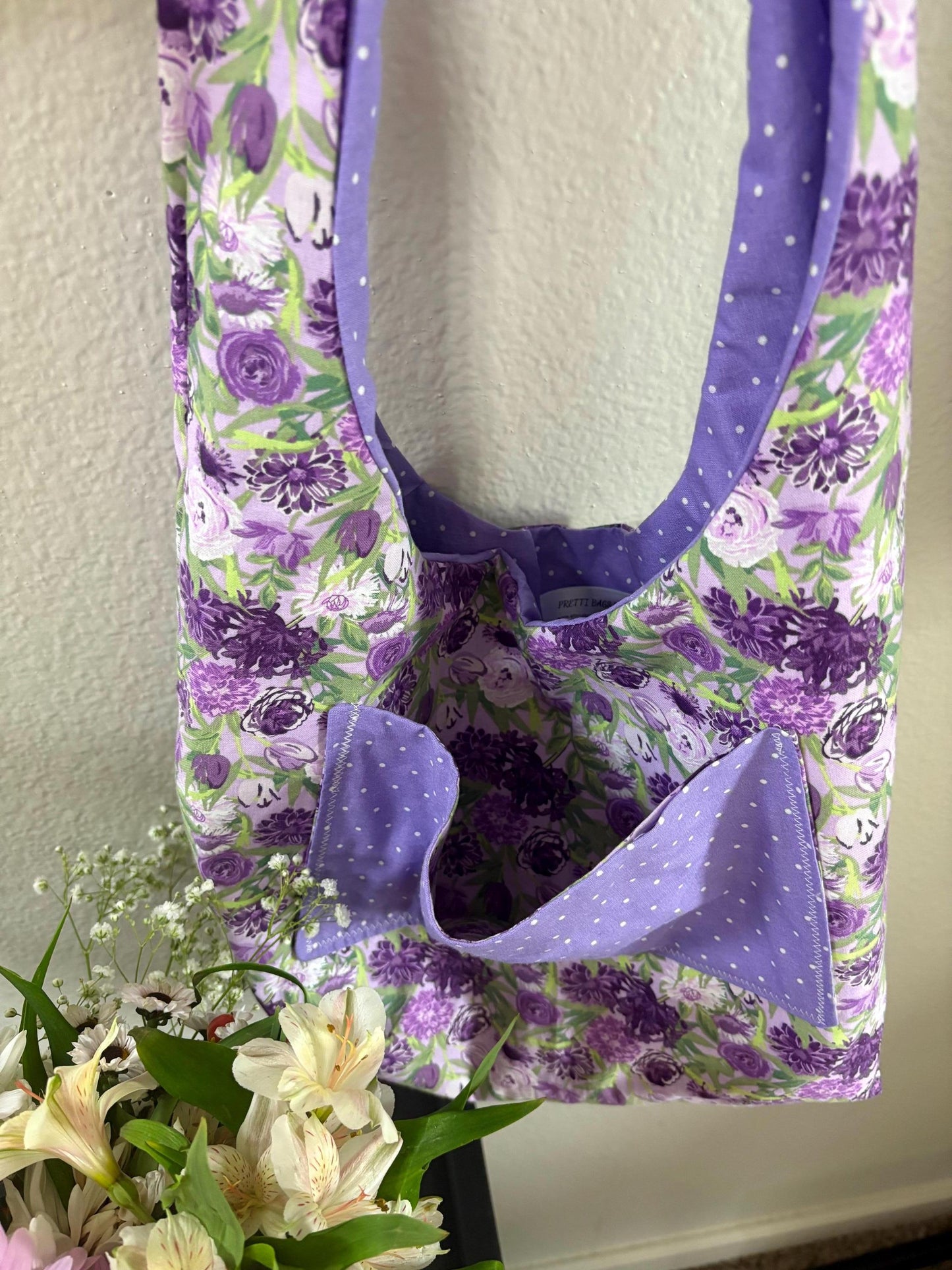 Oversize Purple Rose