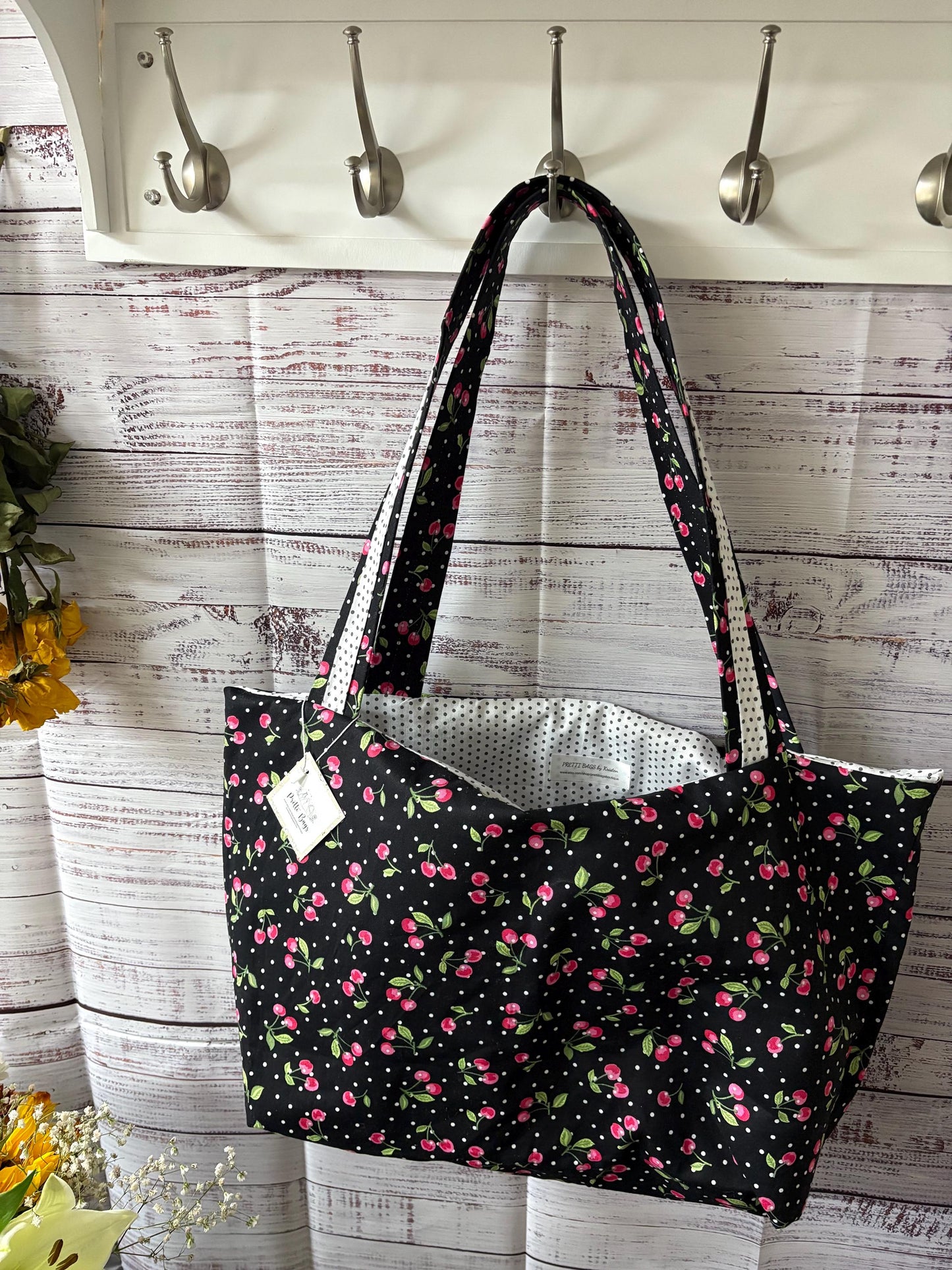 Oversize Cherry Print