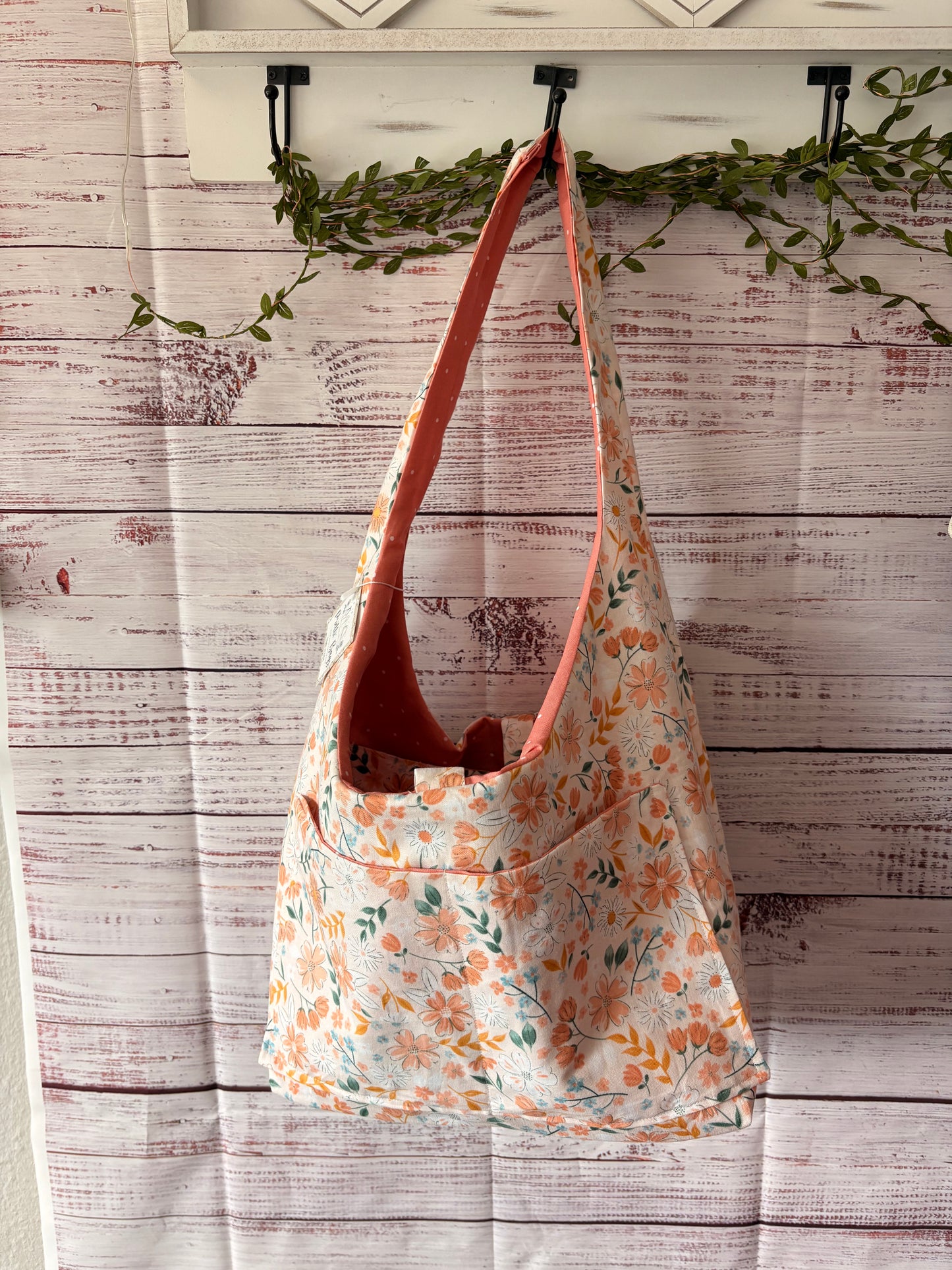 Wildflowers Hobo Bag
