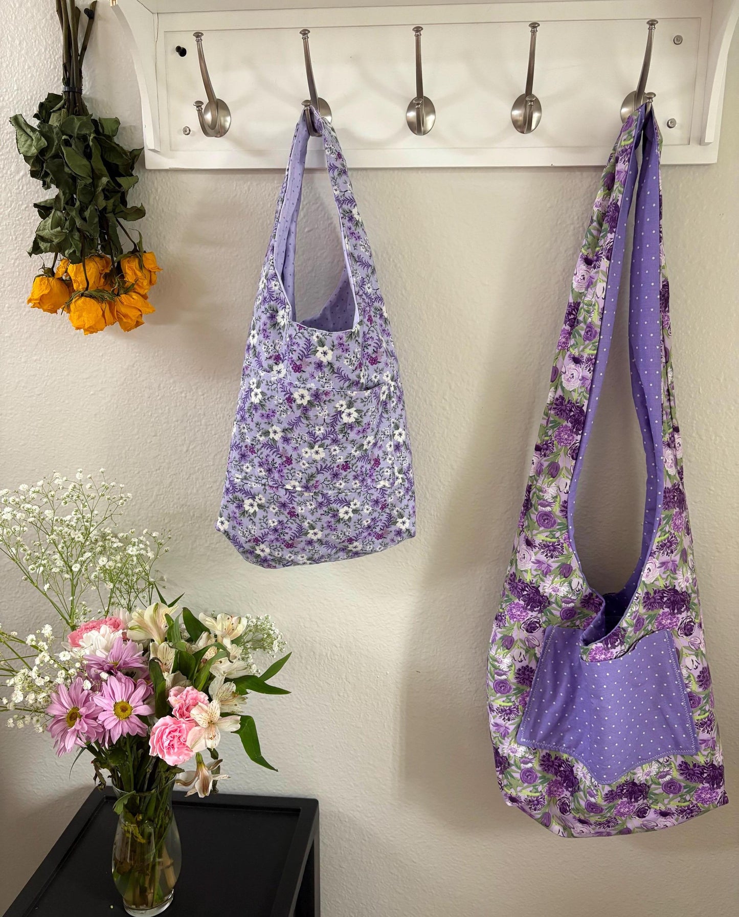 Oversize Purple Rose