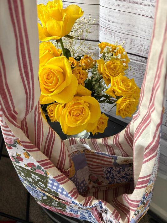 Shabby Chic Patchwork Hobo Bag