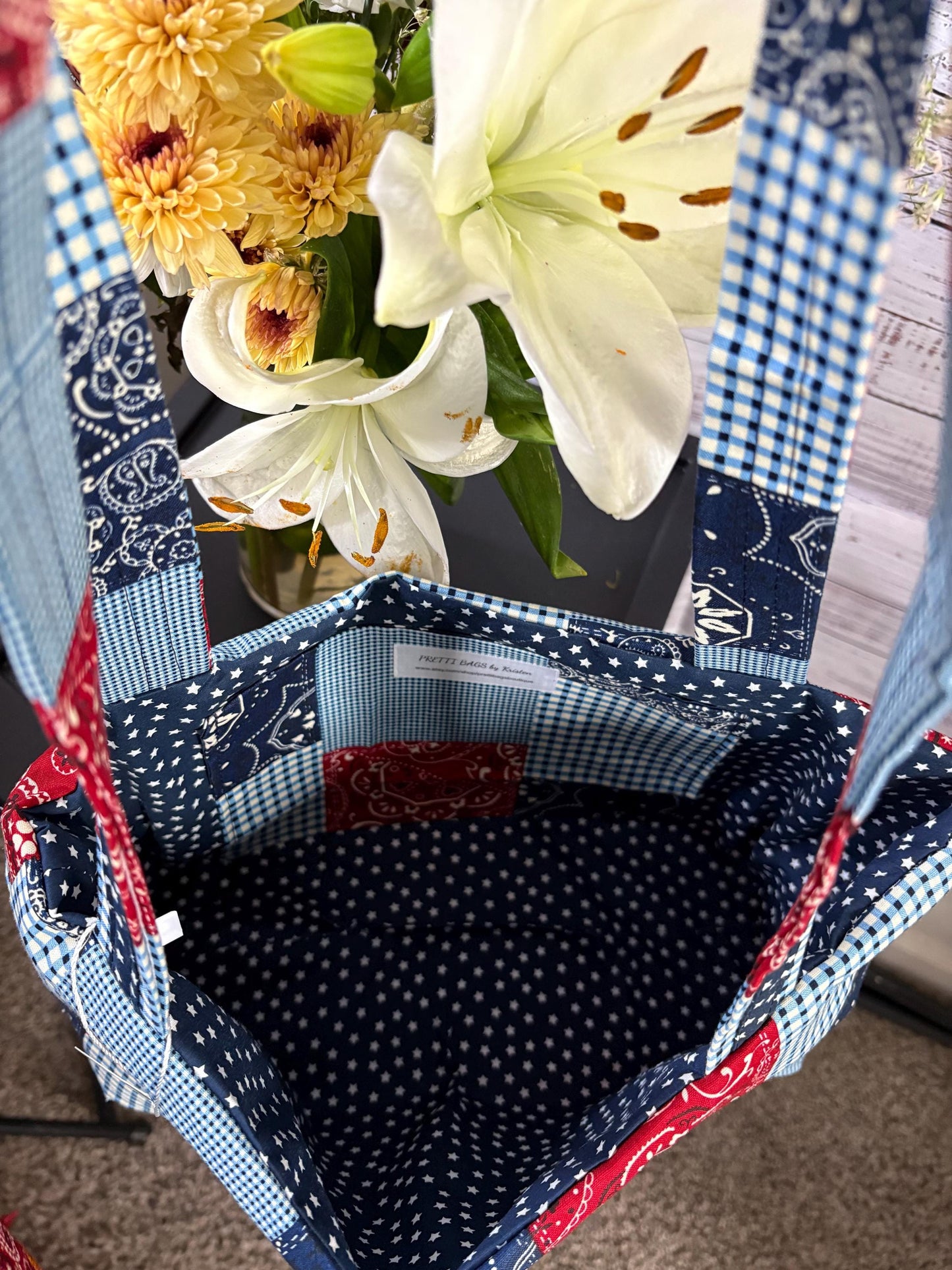 Americana Patchwork Small Bag