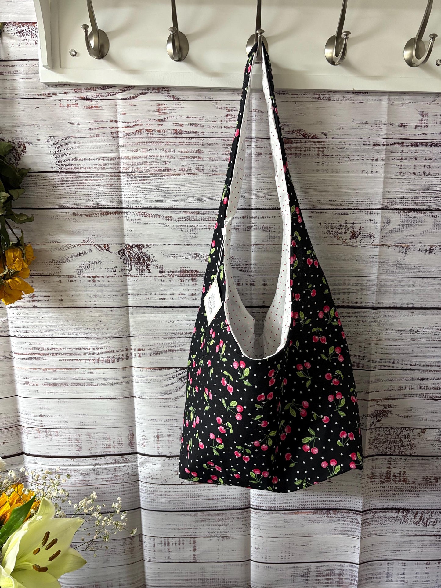 Cherry Hobo Bag