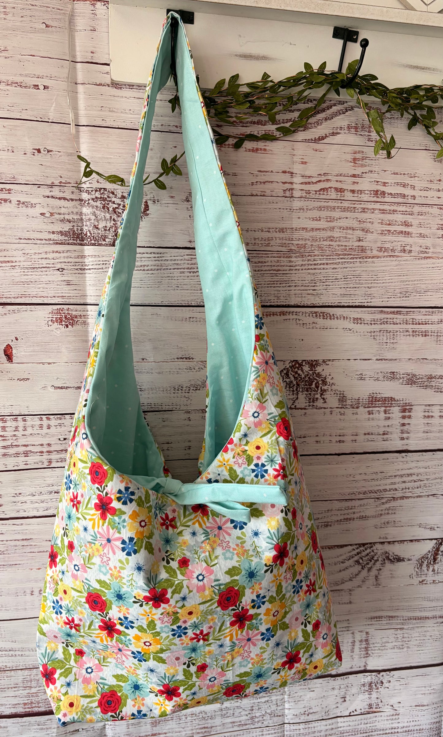 Wildflowers Hobo Bag