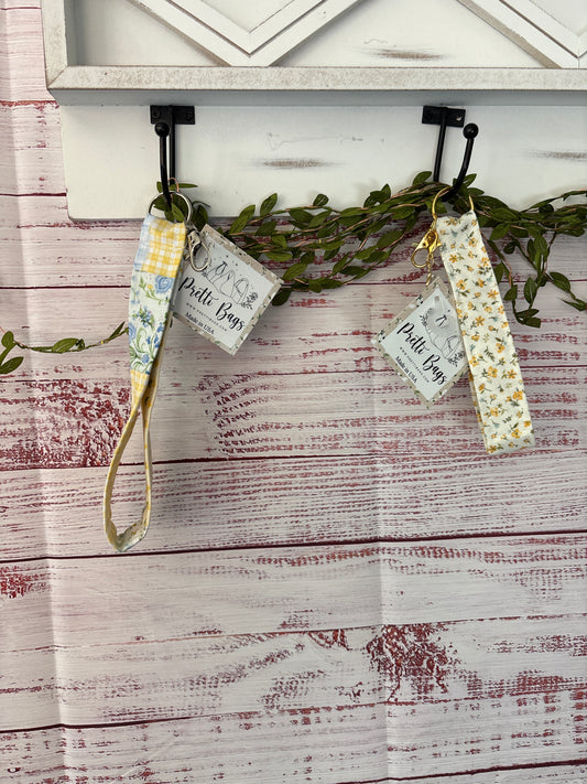 Keychain Wristlet with Charms