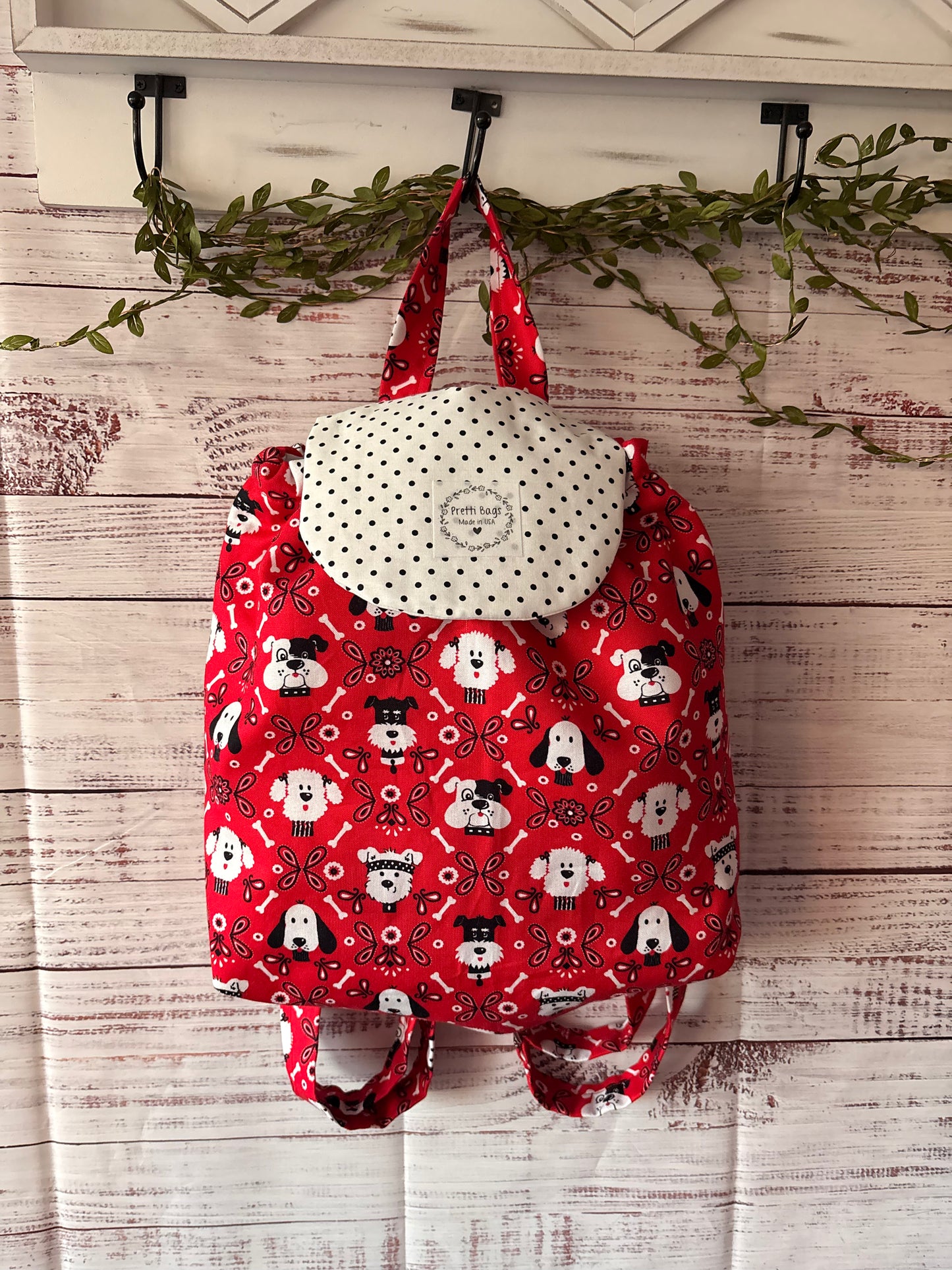 Dog Print Bag