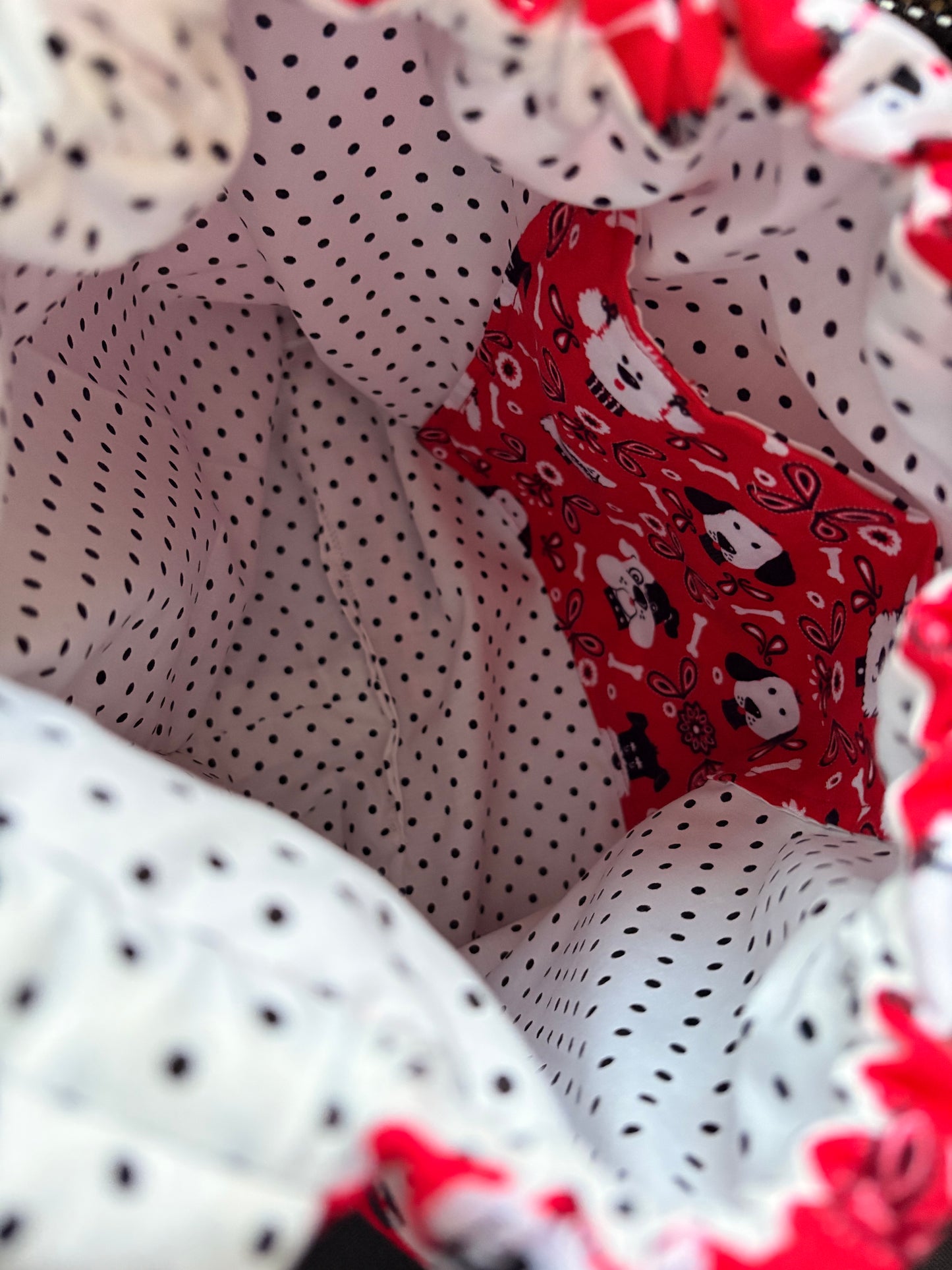 Dog Print Bag