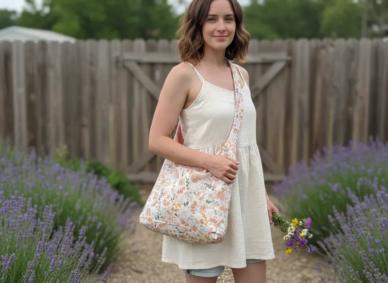 Wildflowers Hobo Bag