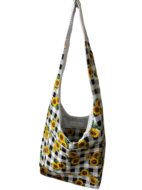 Sunflower Hobo Bag