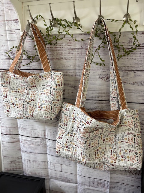 Dog Print Bag