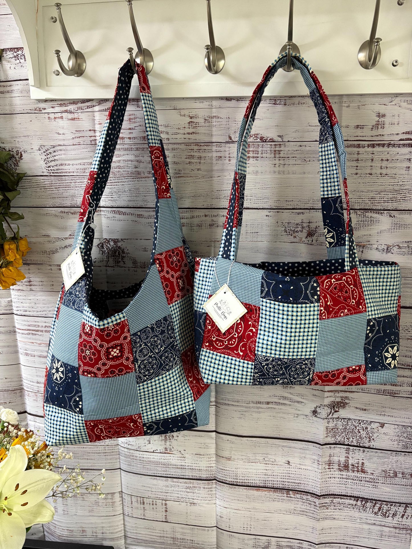 Americana Patchwork Small Bag