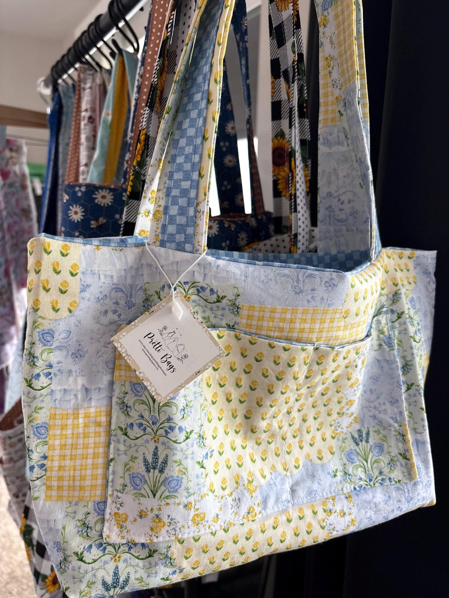 Summer Floral Patchwork Small Bag