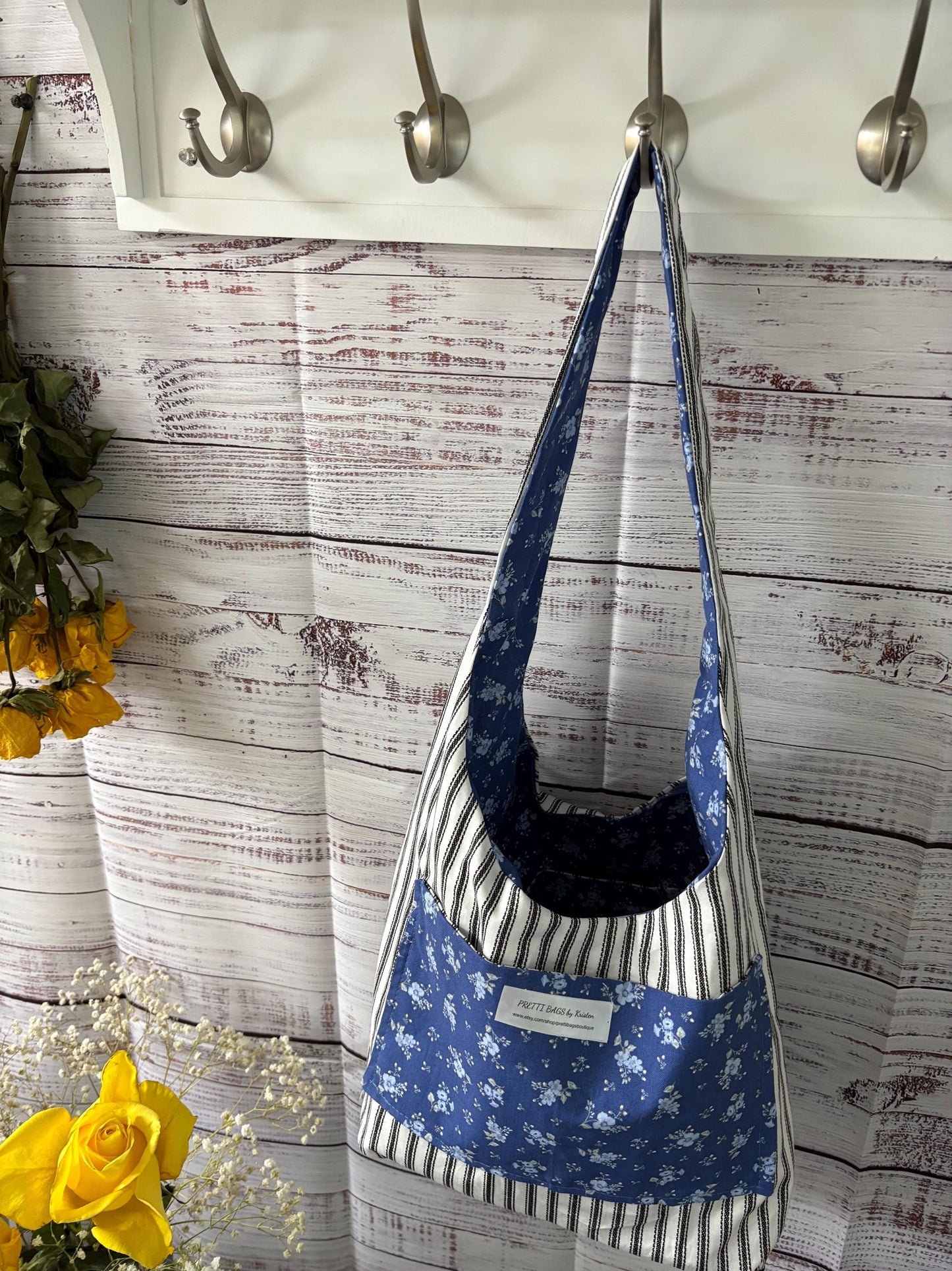 Mini Floral Hobo Bag