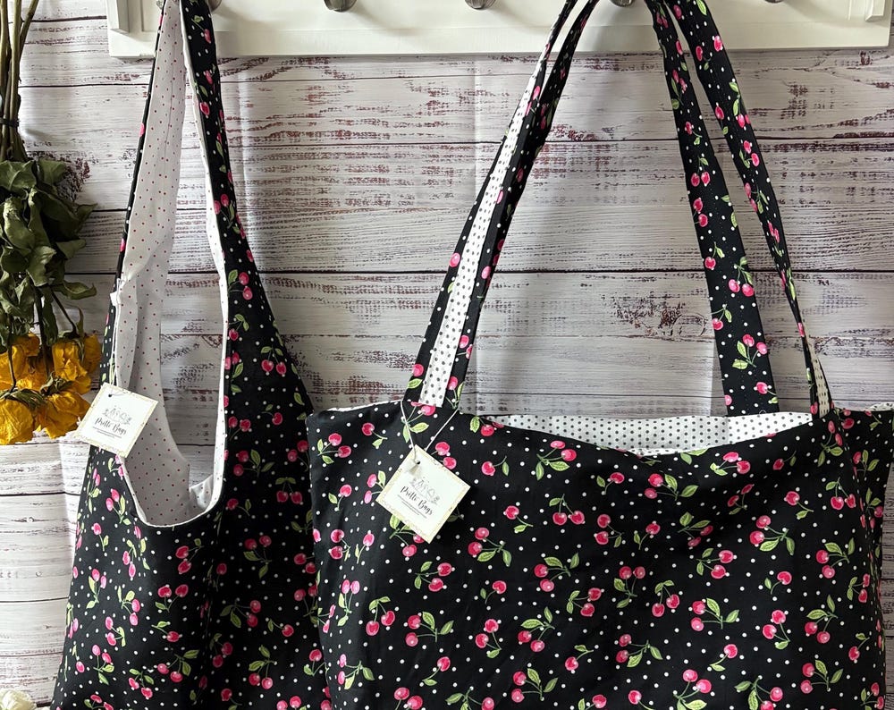 Cherry Hobo Bag
