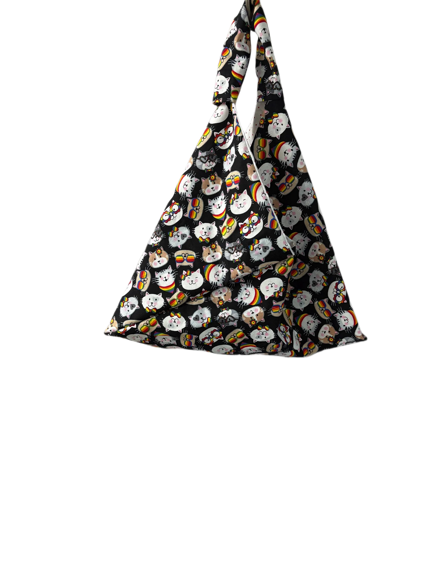 Rainbow Cat Origami Bag